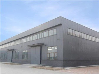 Prefab stålkonstruktion lagerbyggnad